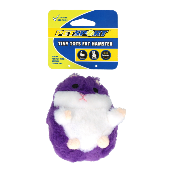 Afbeelding Tiny Tots Fats Hamster Paars door Petsplace.nl