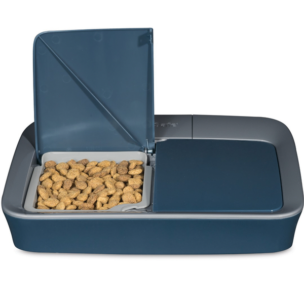 Afbeelding Petsafe Voersysteem Automatisch - Hondenvoerbak - 6.5x30.1x22.5 cm Blauw Grijs door Petsplace.nl