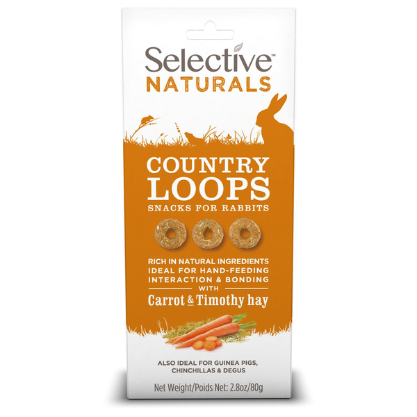 Supreme Selective Naturals Country Loops Knaagdiersnack 80 g