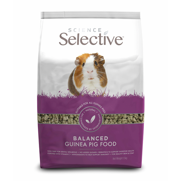 Afbeelding Supreme Science Selective Guinea Pig 10kg door Petsplace.nl