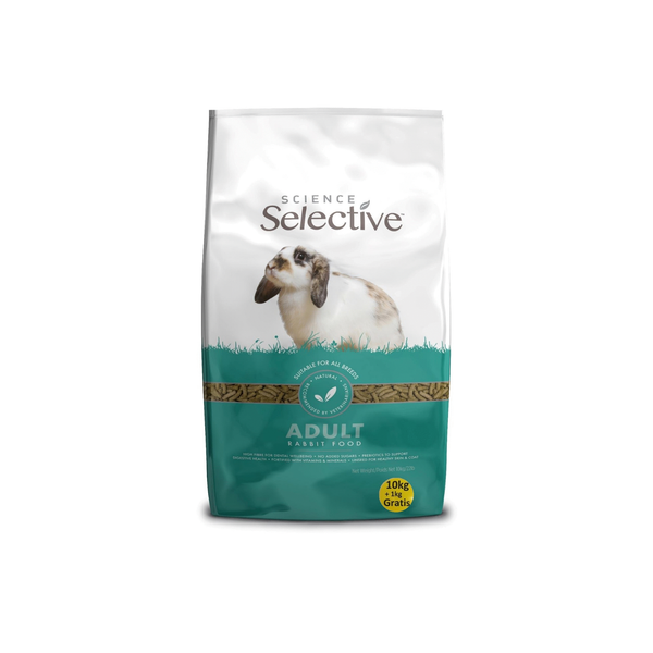 Afbeelding Supreme Science Selective Rabbit 4plus - Konijnenvoer - 3 kg door Petsplace.nl