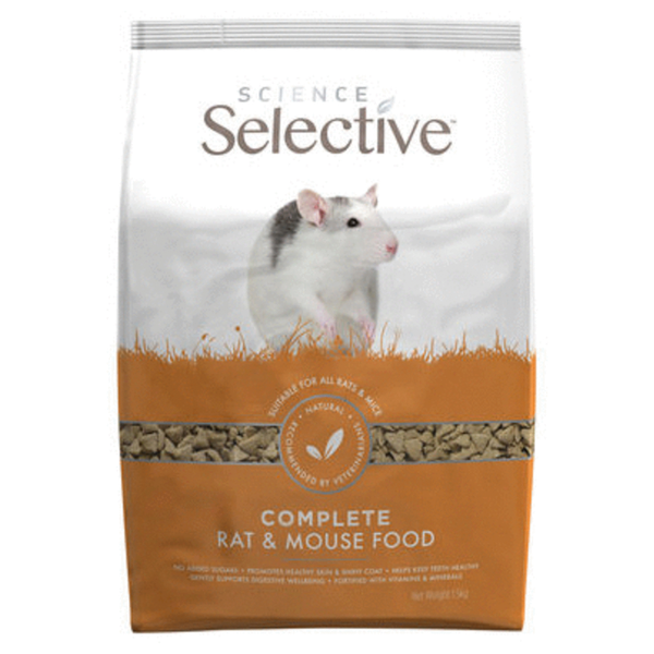 Afbeelding Supreme Science Selective Rat - Rattenvoer - 3 kg door Petsplace.nl