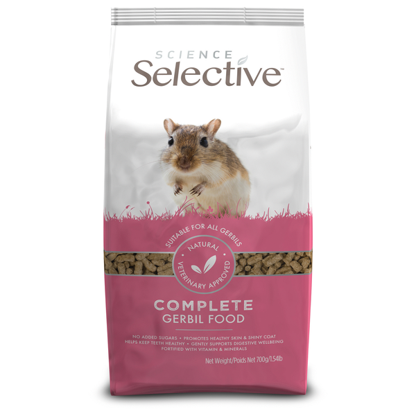 Afbeelding Supreme Science Selective Gerbil - Gerbilvoer - 700 g door Petsplace.nl