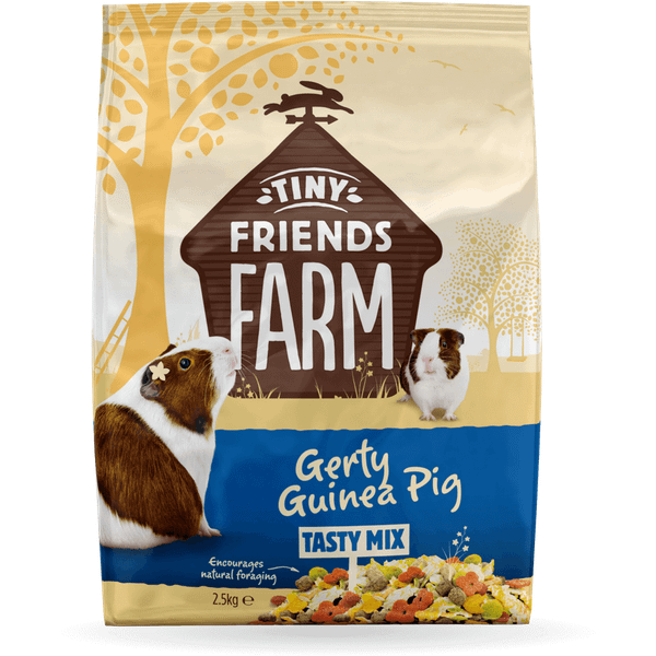 Afbeelding Supreme Tiny Friends Farm Gerty Guinea Pig Tasty Mix - Caviavoer - 2.5 kg door Petsplace.nl