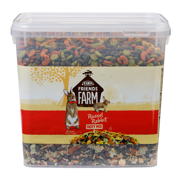 Afbeelding Supreme Tiny Friends Farm Russel Rabbit Tasty Mix - Emmer - Konijnenvoer - 4 kg door Petsplace.nl