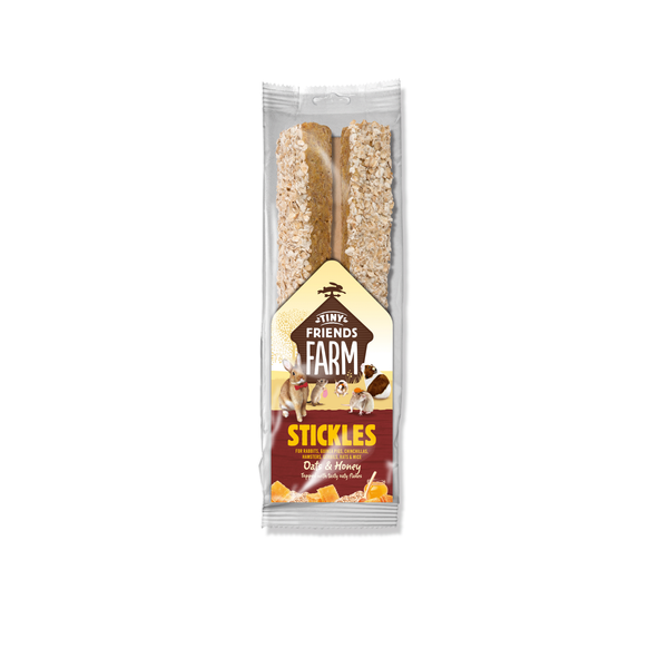 Supreme Tiny Friend Farm Stickle 100 g - Knaagdiersnack - Haver&Honing