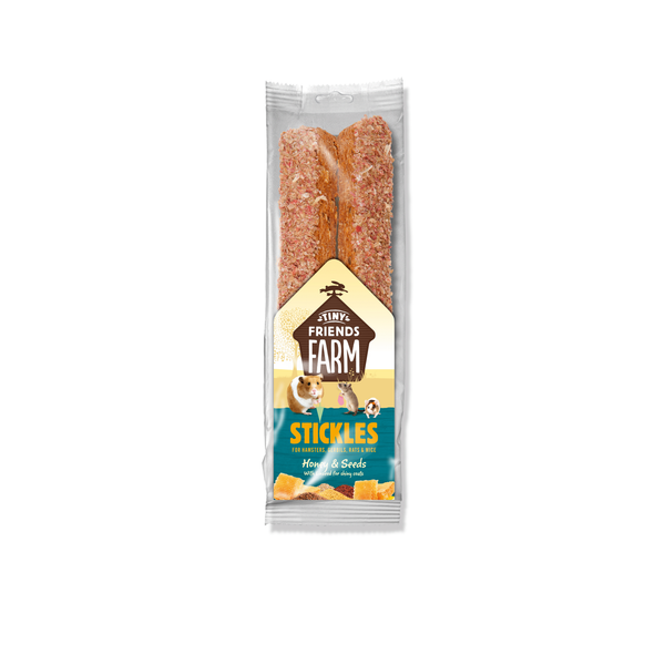 Supreme Tiny Friend Farm Stickle 100 g - Knaagdiersnack - Zaden&Honing