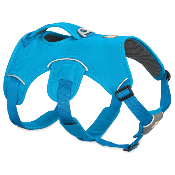 Afbeelding Ruffwear Web Master Harness Blauw - Hondenharnas - 69-81 cm door Petsplace.nl