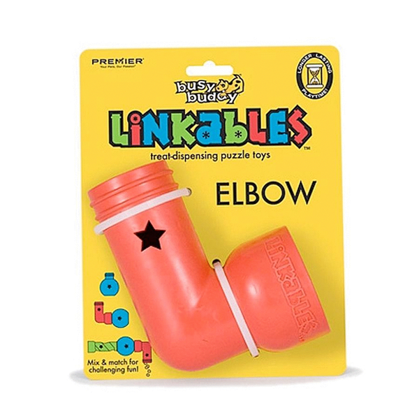 Afbeelding Premier Busy Buddy Linkables Elbow - Hondenspeelgoed - per stuk door Petsplace.nl