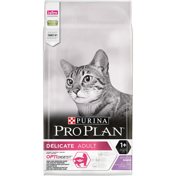 Pro Plan Adult Delicate Optirenal kattenvoer 10 kg
