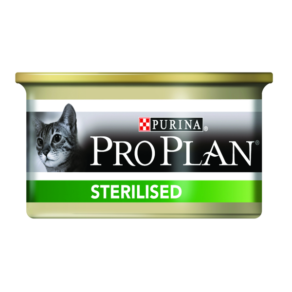 Pro Plan Cat Blik Sterilised - Kattenvoer - Vis Zalm 85 g