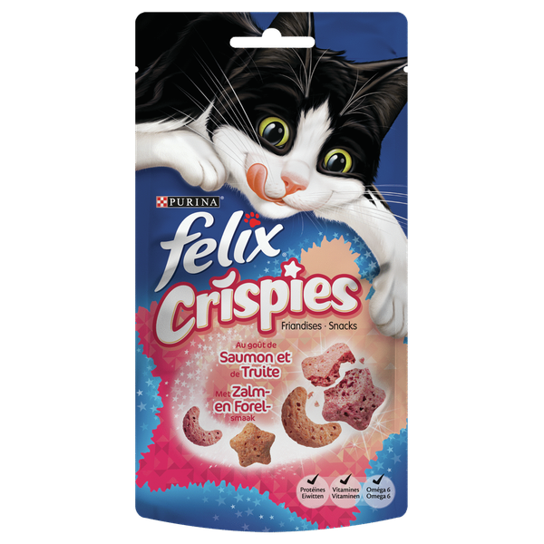 Afbeelding Felix - Crispies - Zalm en Forel door Petsplace.nl