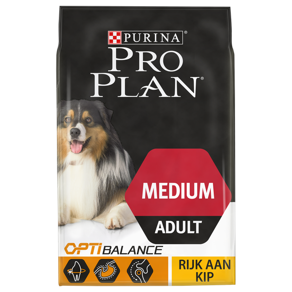 Afbeelding Pro Plan Optibalance Medium Adult hondenvoer 3 kg door Petsplace.nl