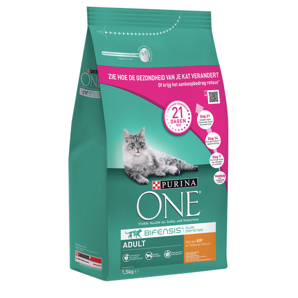 Afbeelding Purina One - Adult Kip / Volkoren granen door Petsplace.nl