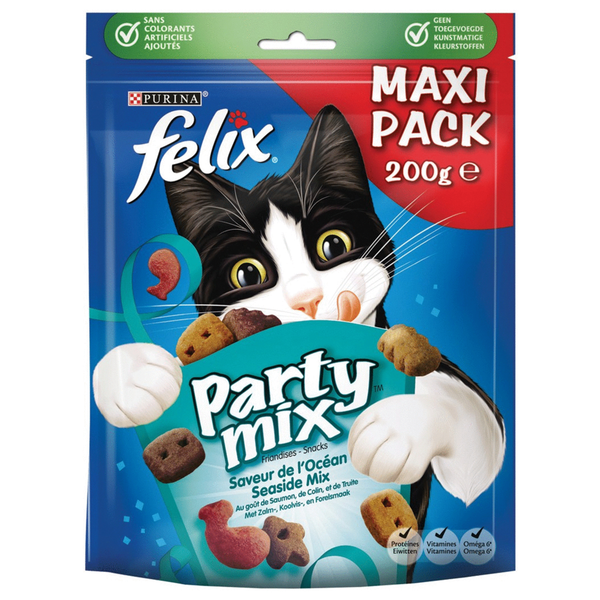 Felix Party Mix Seaside 200 gr kattensnoep Per stuk