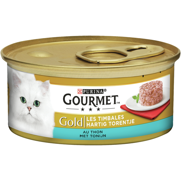 Afbeelding Gourmet Gold Hartig Torentje 85 g - Kattenvoer - door Petsplace.nl