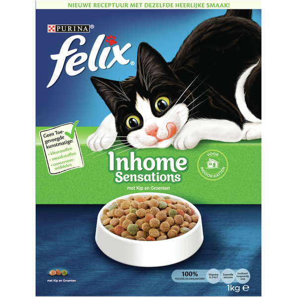 Afbeelding Felix Inhome Sensations - Kattenvoer - 1 kg door Petsplace.nl
