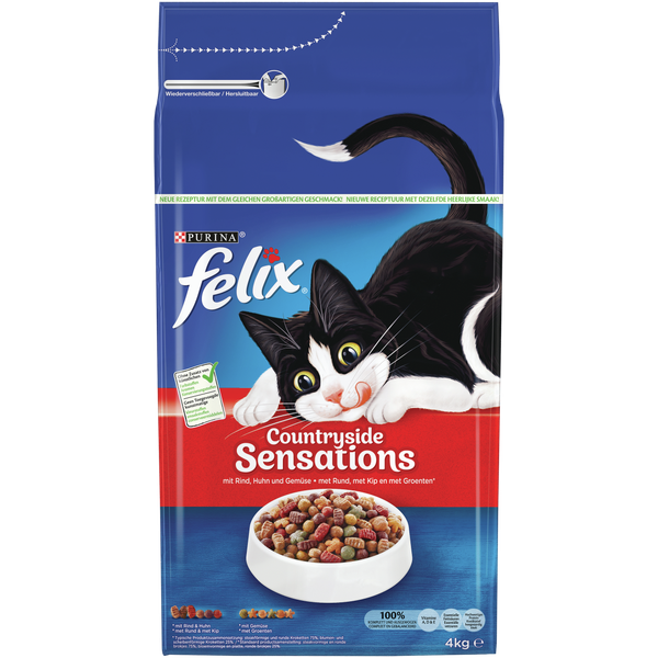 Afbeelding Felix Countryside Sensations - Kattenvoer - 4 kg door Petsplace.nl