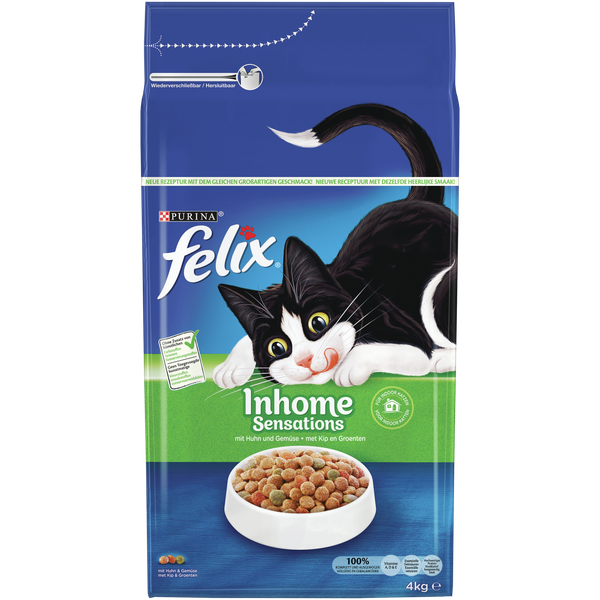 Afbeelding Felix Inhome Sensations - Kattenvoer - 4 kg door Petsplace.nl