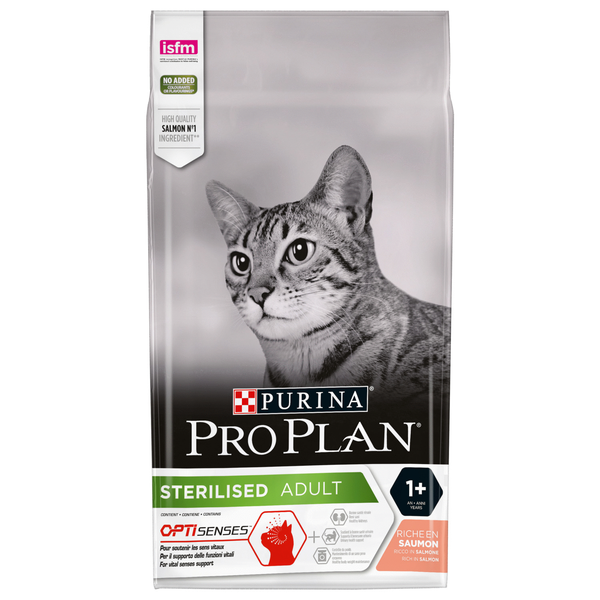 Afbeelding Purina Pro Plan Cat - Sterilised - Zalm - 1,5 kg door Petsplace.nl