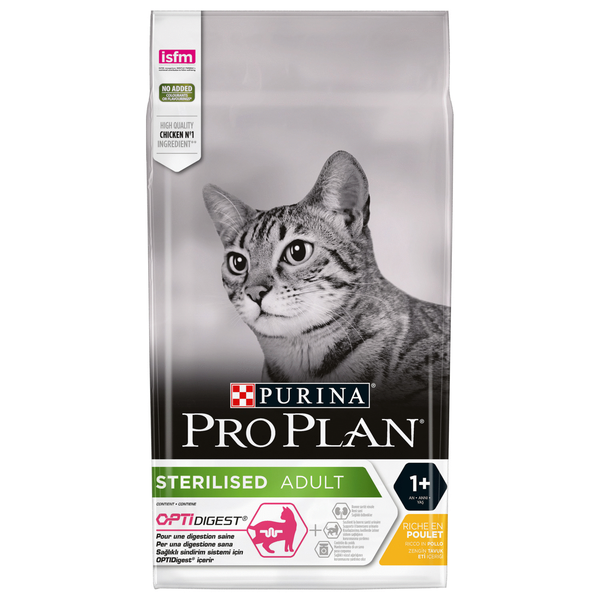 Afbeelding Purina Pro Plan Cat - Sterilised - Kip - 1,5 kg door Petsplace.nl