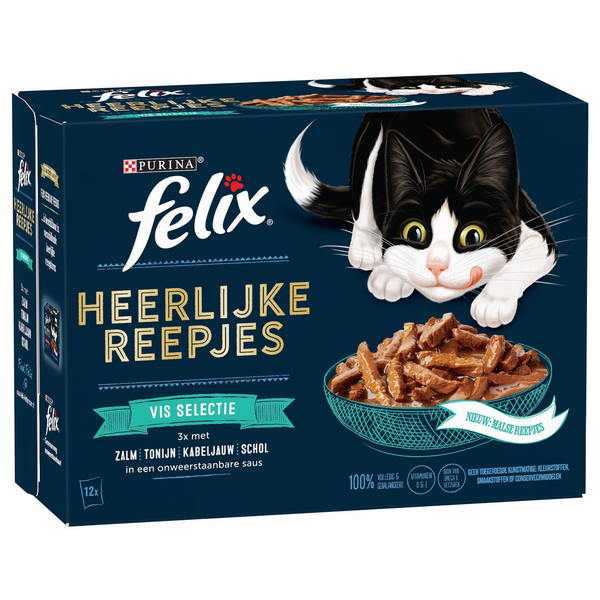 Afbeelding Felix - Multipak Heerlijke Reepjes door Petsplace.nl