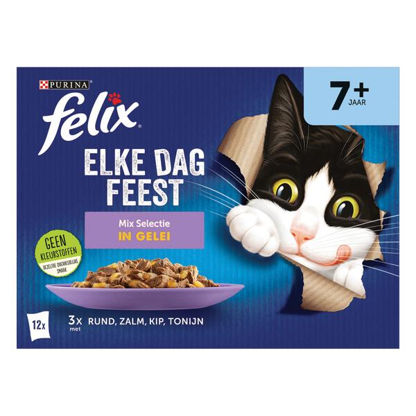 Afbeelding Felix - Multipak Elke Dag Feest door Petsplace.nl