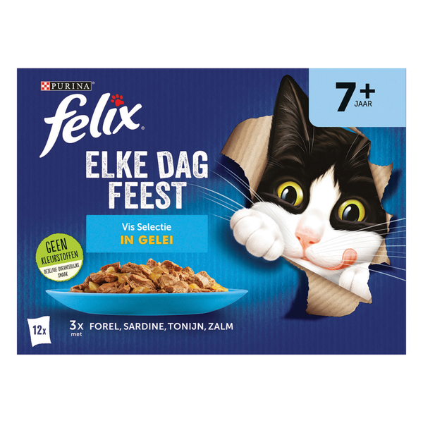 Afbeelding Felix - Multipak Elke Dag Feest door Petsplace.nl