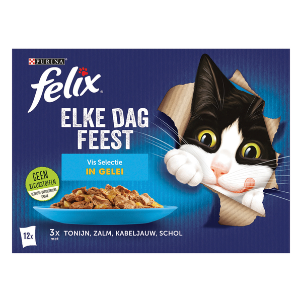 Afbeelding Felix - Multipak Elke Dag Feest door Petsplace.nl