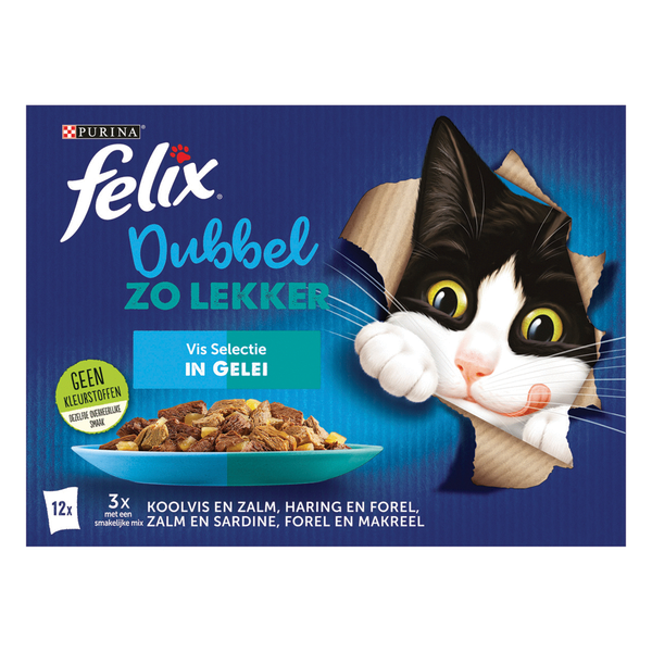Afbeelding Felix - Multipak Dubbel zo lekker door Petsplace.nl