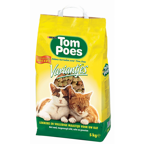 Afbeelding Tom Poes Variantjes - Kattenvoer - 5 kg door Petsplace.nl