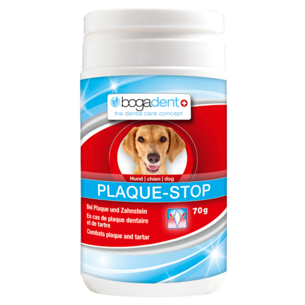 Afbeelding Bogadent Plaque-Stop 70g door Petsplace.nl