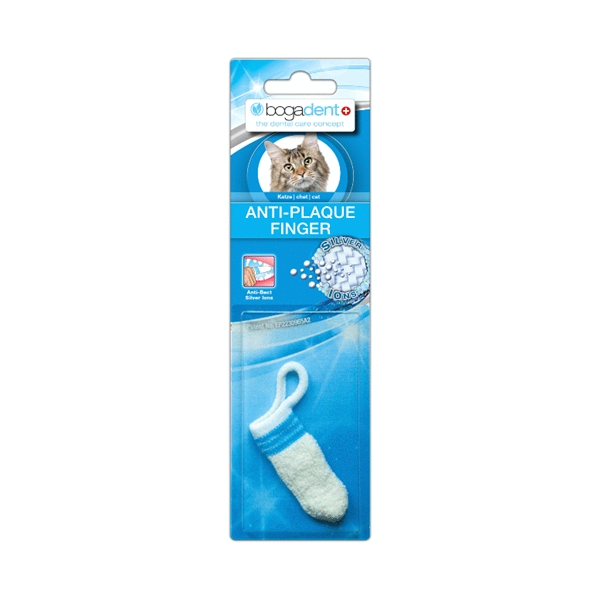 Afbeelding Bogadent Anti- Plaque Finger - Kat door Petsplace.nl