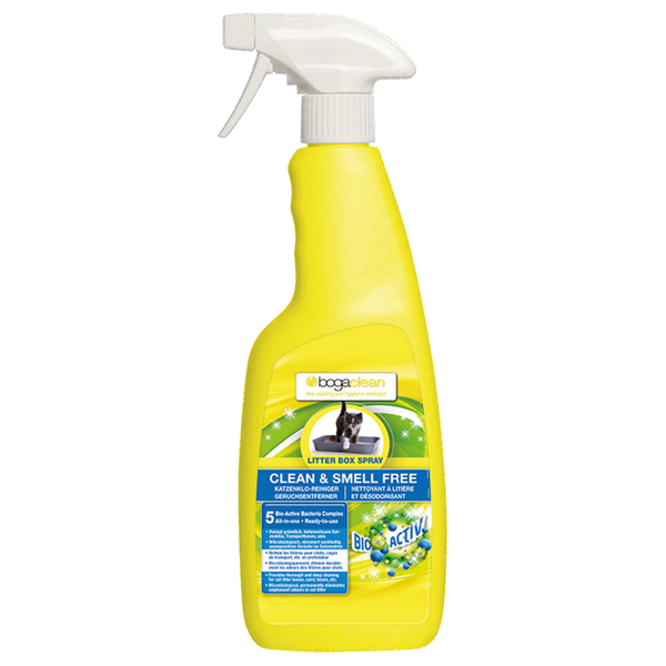 Afbeelding Bogaclean Clean & Smell Free Litterbox Spray - 500 ml door Petsplace.nl