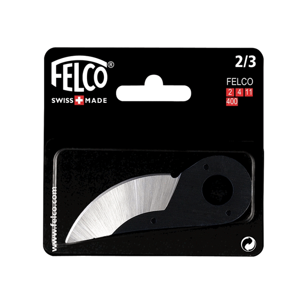 Afbeelding Felco Bovenmes Type 2/3 - Snoeien - Zwart Metallic per stuk door Petsplace.nl