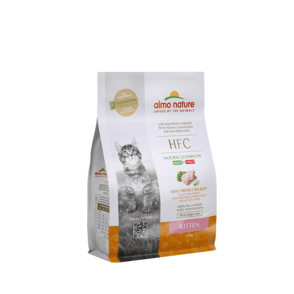 Afbeelding Almo Nature Hfc Kitten Kip - Kattenvoer - 300 g door Petsplace.nl