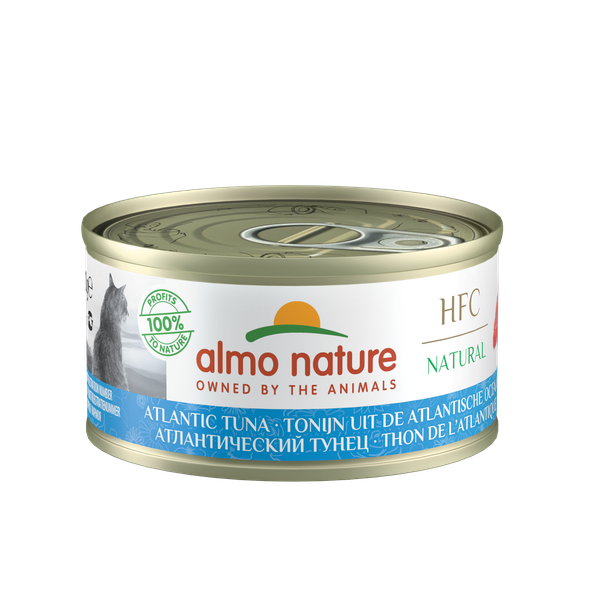 Almo Nature HFC Natural Atlantische Tonijn 70 gr Per 24 (Natural)