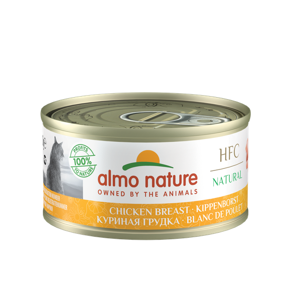 Afbeelding Almo Nature HFC Natural Kippenvlees 70 gr Per 24 (Natural) door Petsplace.nl