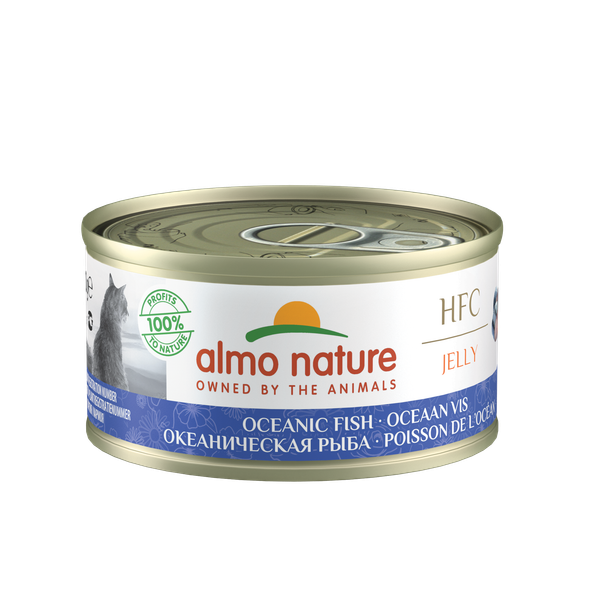 Afbeelding Almo Nature HFC Jelly Oceaanvis 70 gr Per 24 door Petsplace.nl