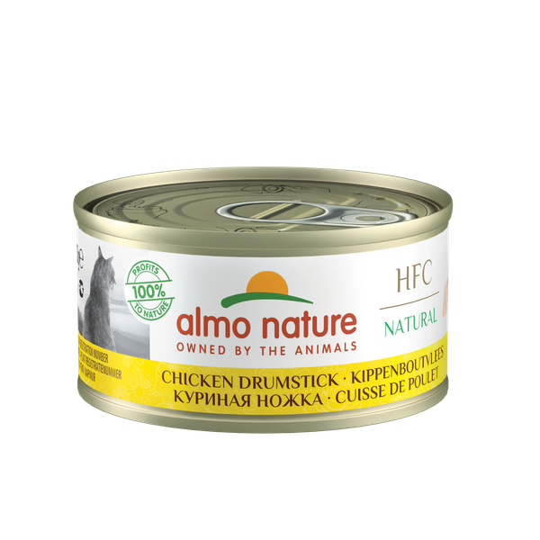 Almo Nature HFC Natural Kippenbout 70 gram Per 24 (Natural)