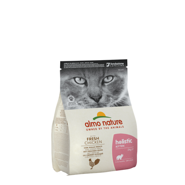 Afbeelding Almo Nature Holistic Kitten Kip & Rijst kattenvoer 2 kg door Petsplace.nl