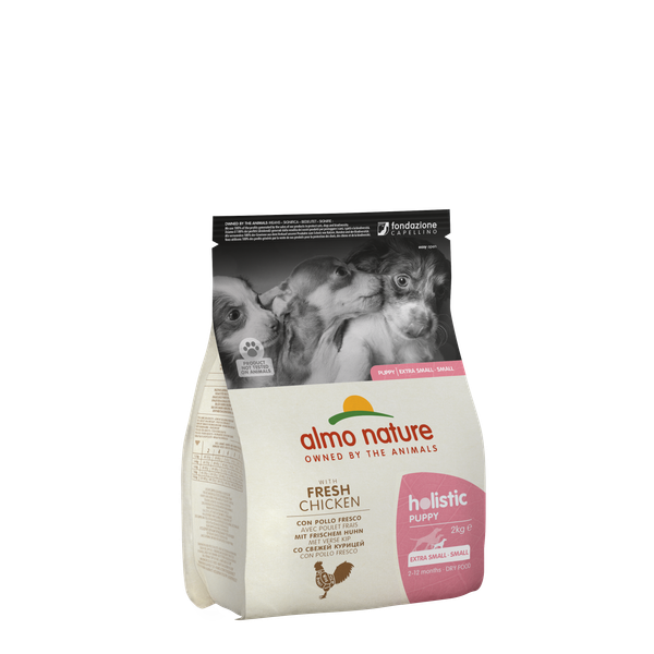 Afbeelding Almo Nature Holistic Maintenance Puppy Small - Hondenvoer - Kip 2 kg door Petsplace.nl