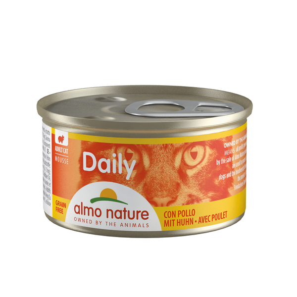 Afbeelding Almo Nature Daily Mousse met Kip 85 gr Per 24 door Petsplace.nl