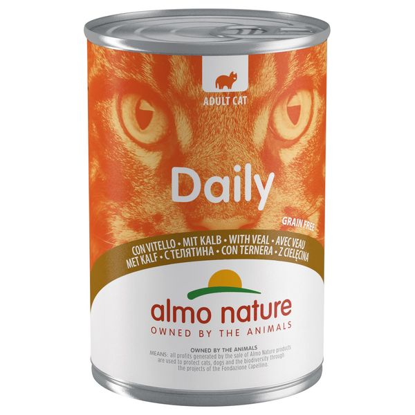 Almo Nature Daily Kalf 400 gram Per 24