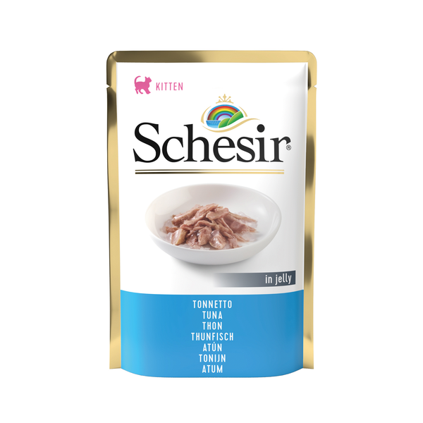 Afbeelding Schesir kitten - Pouch - Tonijn door Petsplace.nl