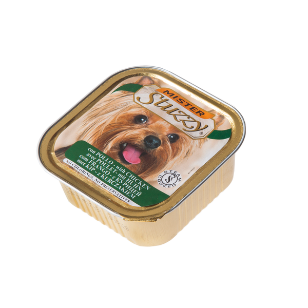Mister Stuzzy Dog Paté 150 g – Hondenvoer – Kip