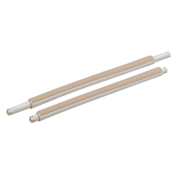 Afbeelding Ferplast Zitstok Comfort 1 4172 12mm - Vogelverblijven - van 26.6 tot 36.2 cm Beige door Petsplace.nl