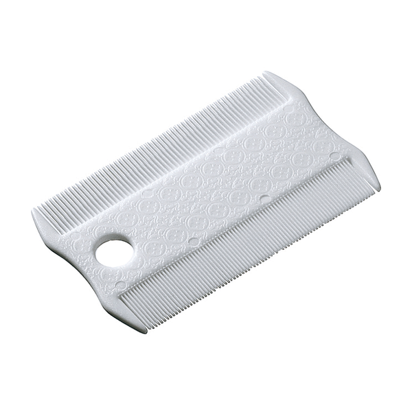 Ferplast Vlooienkam Plastic - Hondenvachtkam - 8.5x5.2x0.3 cm Wit