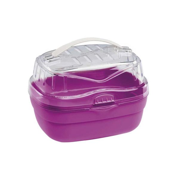 Afbeelding Ferplast Vervoersbox Aladino Assorti - Knaagdiertransportbox - 20x16x13.5 cm door Petsplace.nl
