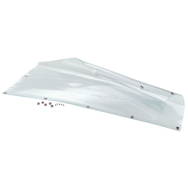 Afbeelding Ferplast Rolgordijn Voor Grand Lodge - Dierenverblijf - 83x41.2 cm Transparant door Petsplace.nl